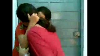 College girls playing in hostel